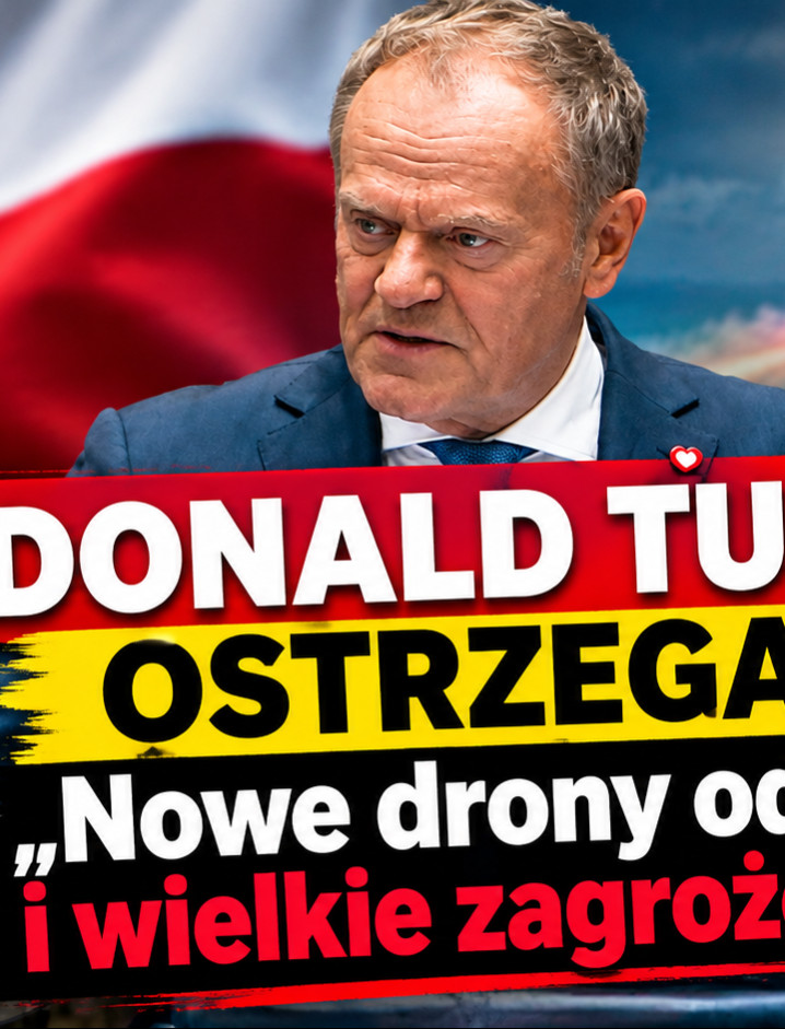 DONALD TUSK: „Nowe drony odrzutowe i wielkie zagrożenie dla Polski” [VIDEO]