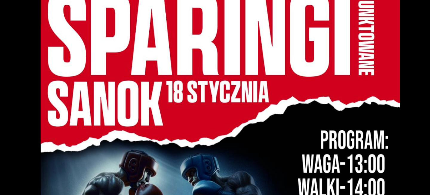 SOBOTA 18 STYCZNIA: Międzyklubowe sparingi bokserskie