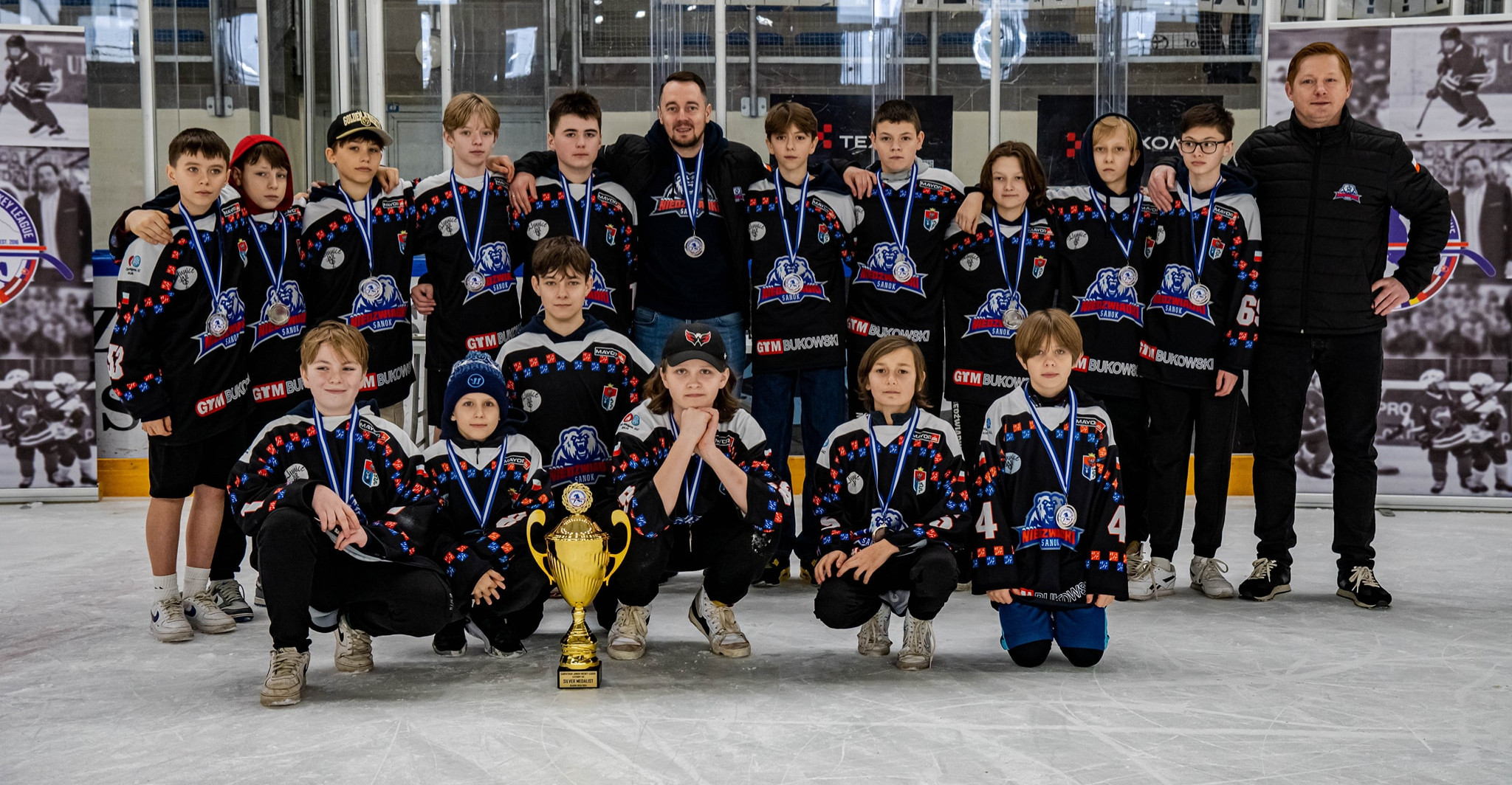 Sanockie „Niedźwiadki” Wicemistrzem Carpathian Junior Hockey League U13!