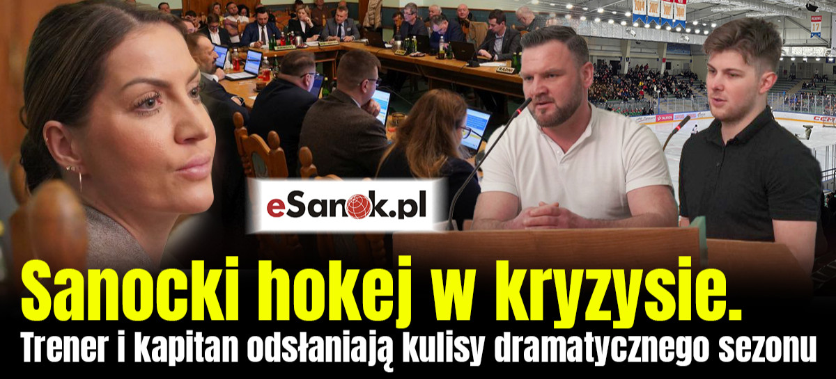 Sanocki hokej w kryzysie. Trener i kapitan odsłaniają kulisy dramatycznego sezonu [VIDEO, ZDJĘCIA]