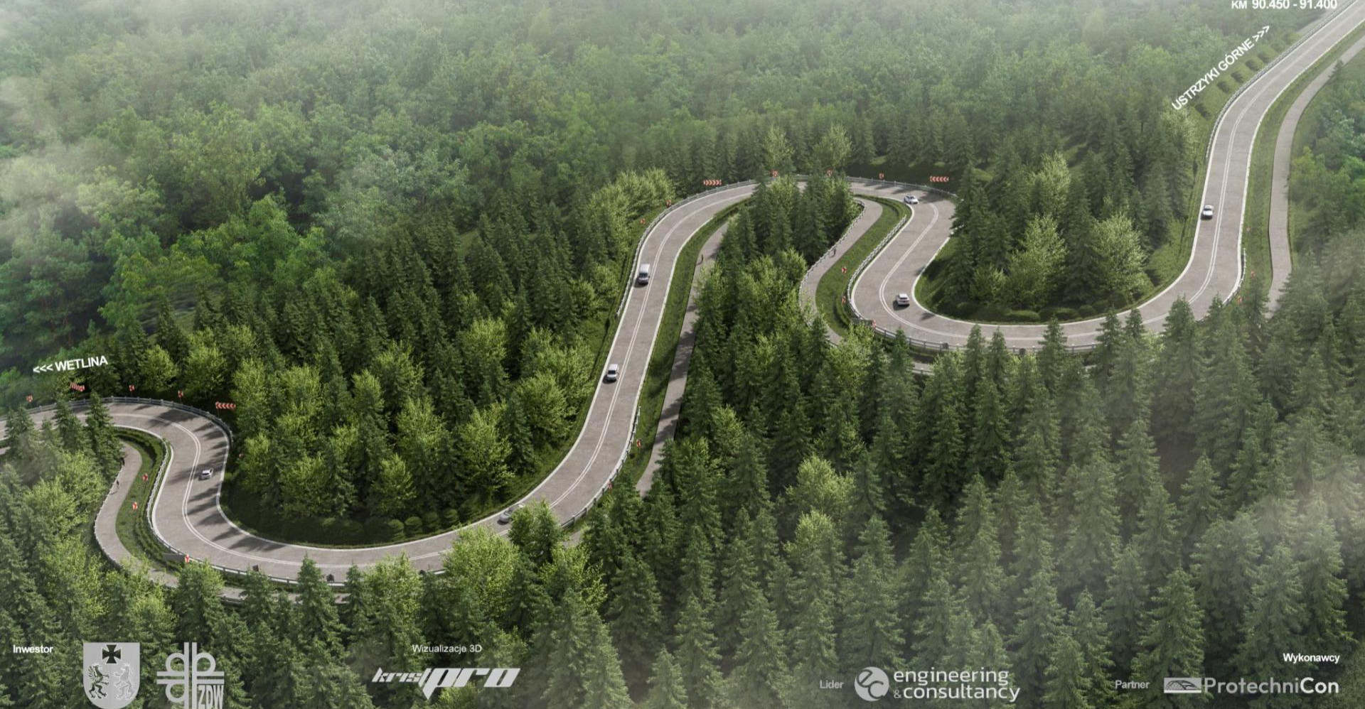 BIESZCZADY: Wielka Pętla Bieszczadzka doczeka się przebudowy (WIZUALIZACJE)