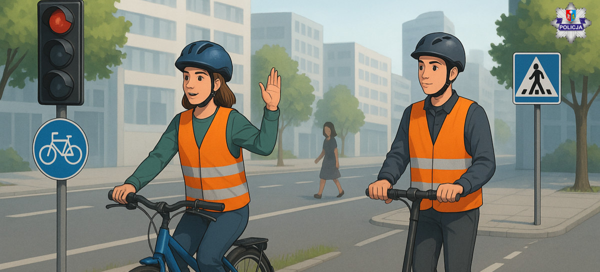 Trzeźwość obowiązuje wszystkich uczestników ruchu – także rowerzystów i użytkowników hulajnóg elektrycznych