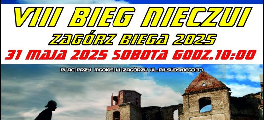 VIII Bieg Nieczui – Zagórz Biega 2025. Zgłoś swój udział w rywalizacji!