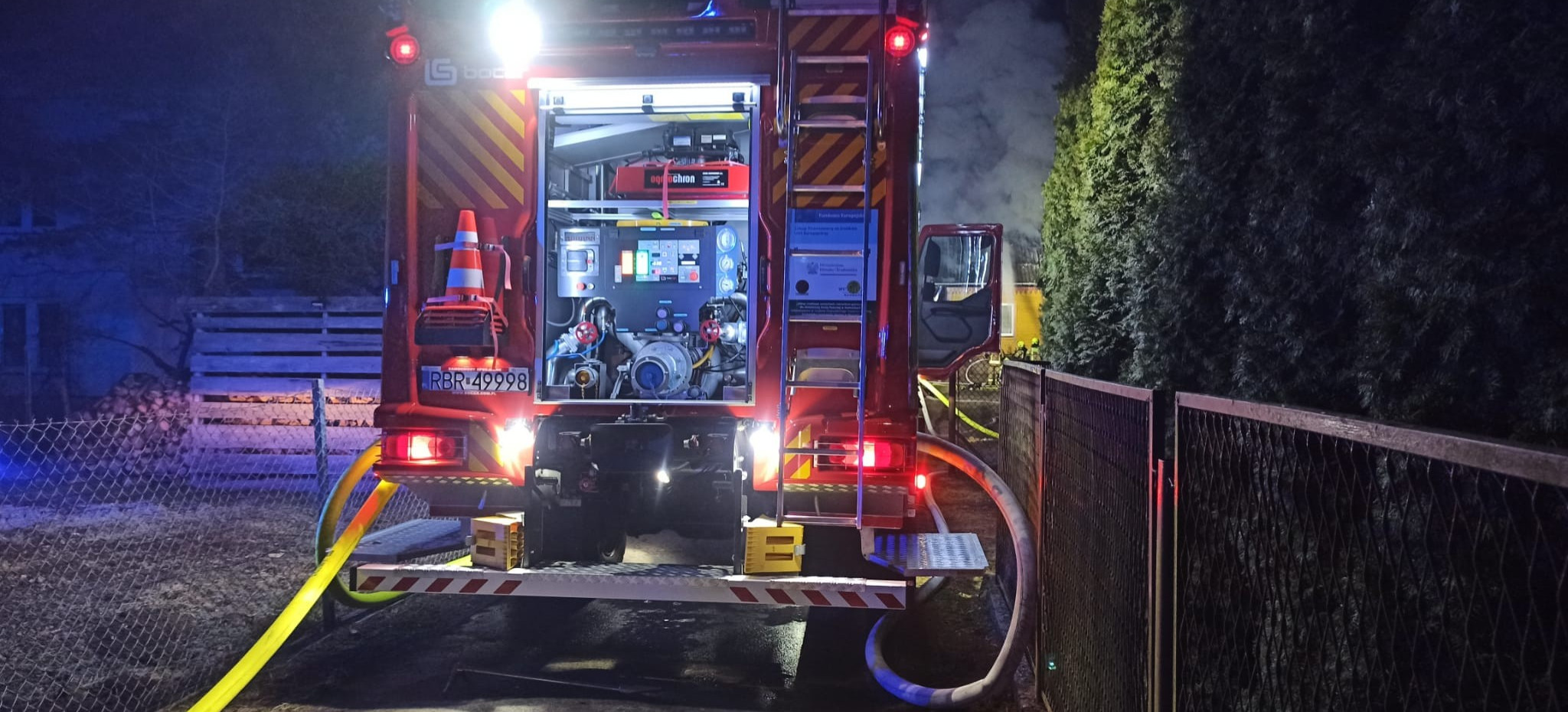 Pożar mieszkania przy ul. Mickiewicza w Brzozowie. Nie żyje 70-letnia kobieta