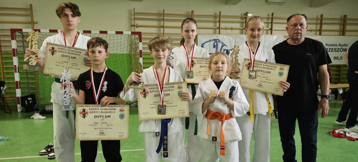 Sanoccy karatecy z medalami na XXV Mistrzostwach Podkarpacia