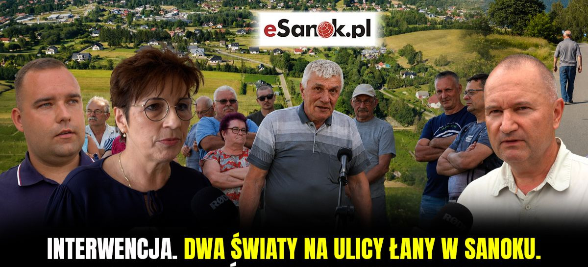 INTERWENCJA. Dwa światy na ulicy Łany w Sanoku. „Egipskie ciemności” i brak kanalizacji [VIDEO]