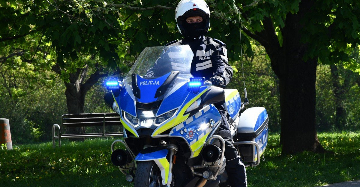 Policyjna akcja „Motocykl” – kontrole, mandaty i zatrzymane prawa jazdy