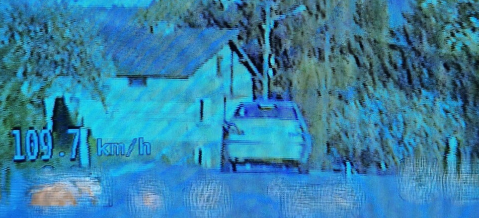 24-latek stracił prawo jazdy za przekroczenie prędkości