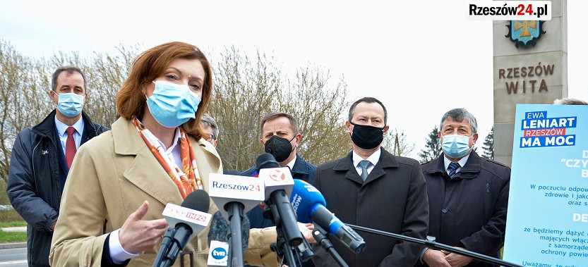 EWA LENIART zapowiada walkę o czyste powietrze. Poparły ją podrzeszowskie gminy (VIDEO, ZDJĘCIA)