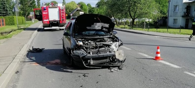 Niebezpiecznie w Humniskach. Dwie osoby w szpitalu (FOTO)