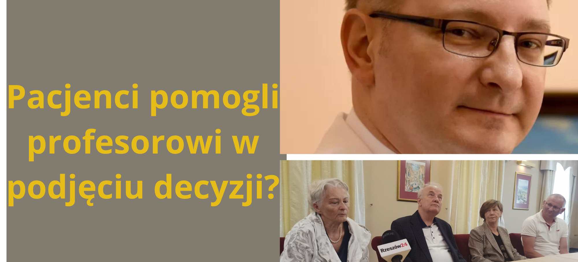RZESZÓW. Profesor Krzysztof Gutkowski wydał oświadczenie!