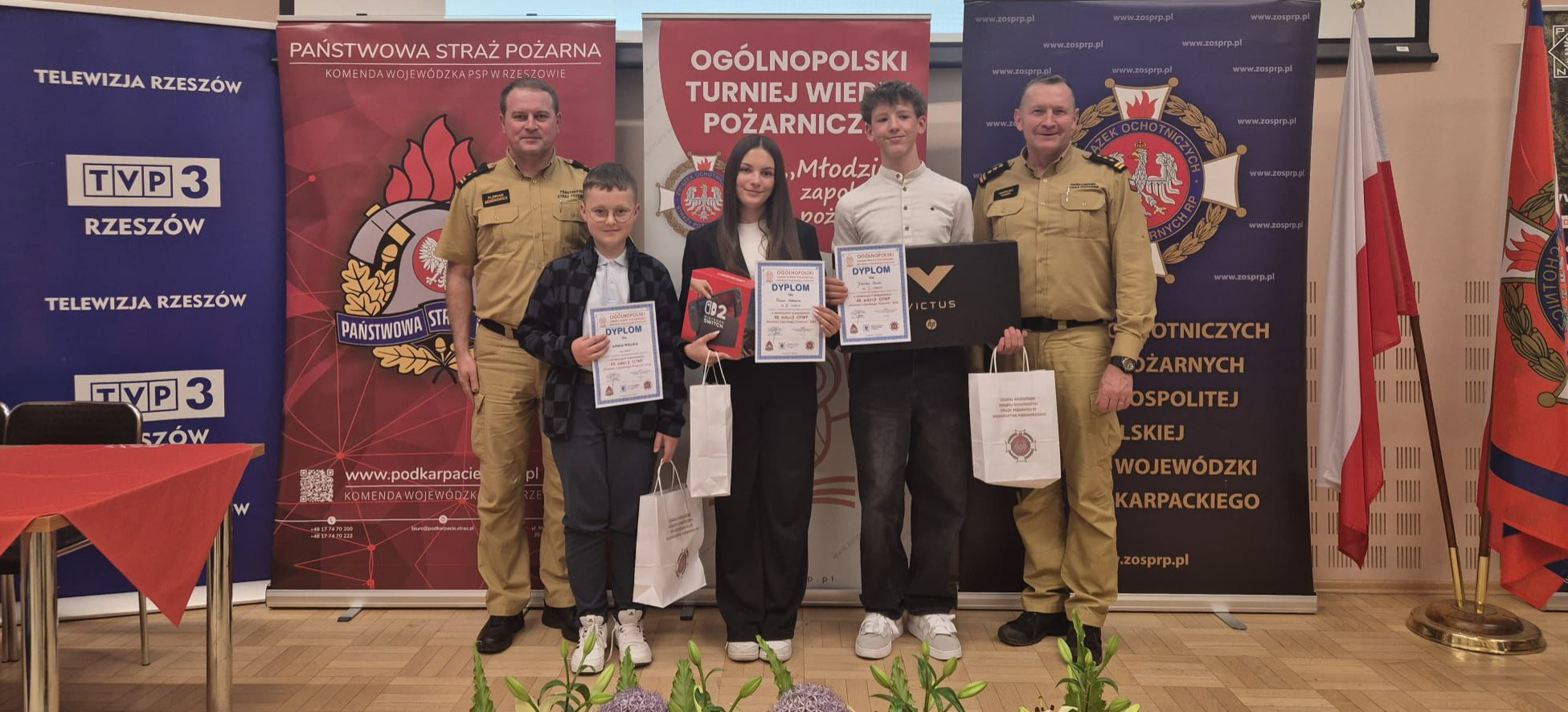 Młodzież z powiatu sanockiego z sukcesami na wojewódzkim etapie OTWP