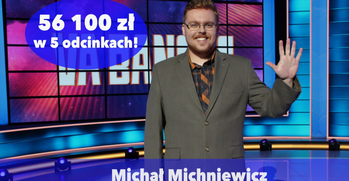 Michał Michniewicz z Leska został Mistrzem Va Banque! [WYWIAD]