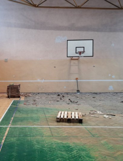SANOK: Sala gimnastyczna w „Budowlance” doczekała się remontu (ZDJĘCIA)