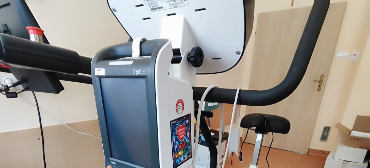 Rower rehabilitacyjny z funkcją monitorowania trafił do SPZOZ w Sanoku
