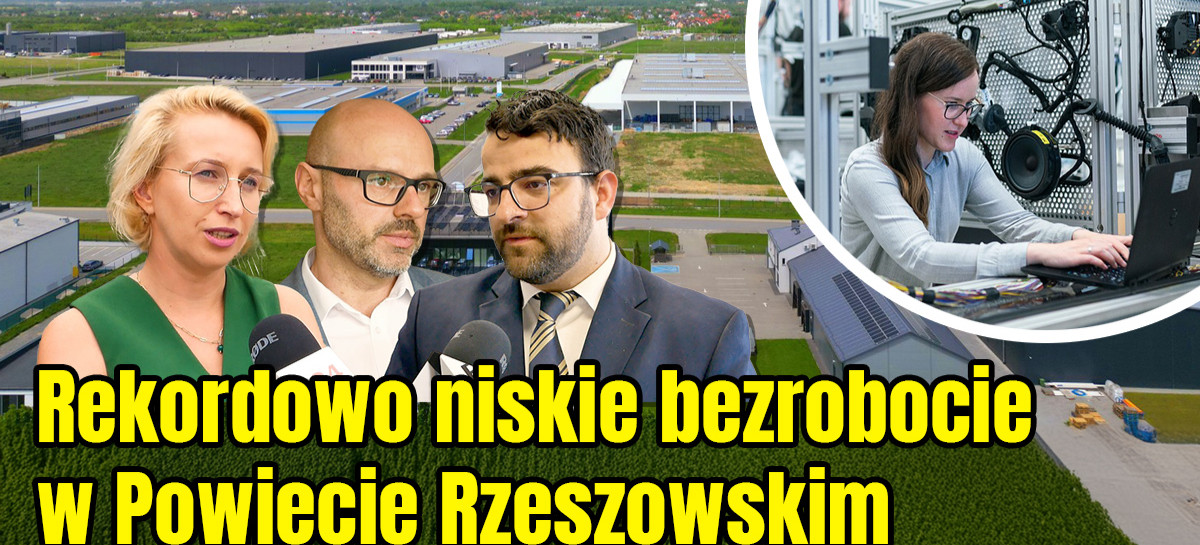 W Powiecie Rzeszowskim wiedzą jak walczyć z bezrobociem (VIDEO)