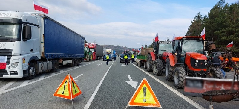 Dziś rusza kolejny protest rolników na przejściu granicznym w Barwinku