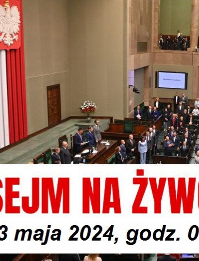 Sejm NA ŻYWO: Reprywatyzacja nieruchomości, bon energetyczny (TRANSMISJA)