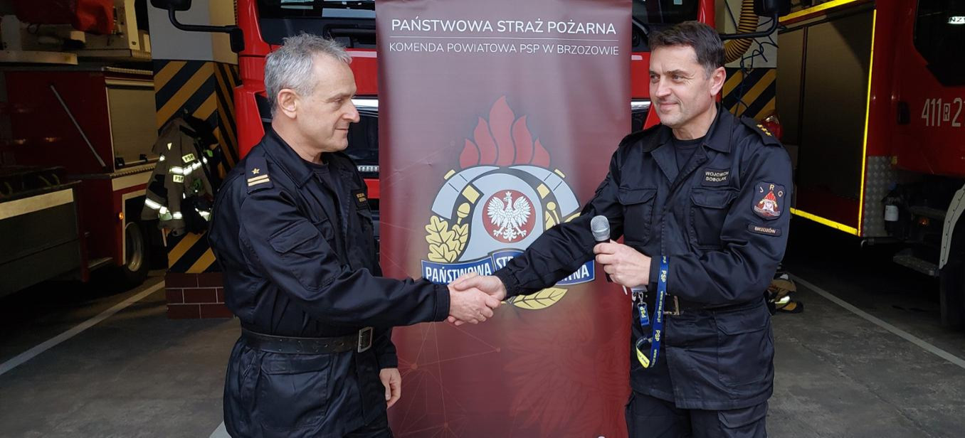 BRZOZÓW: Nowy oficer prasowy KP PSP w Brzozowie