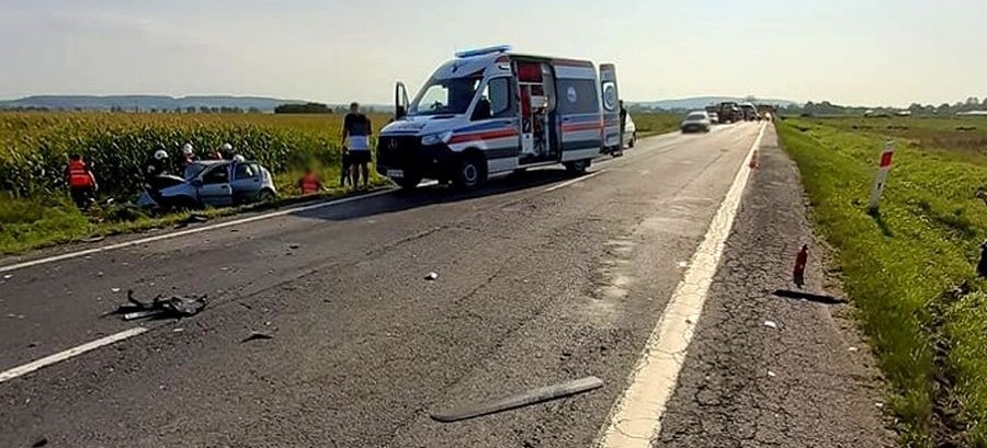 Poważny wypadek między Beskiem a Zarszynem. Droga zablokowana!