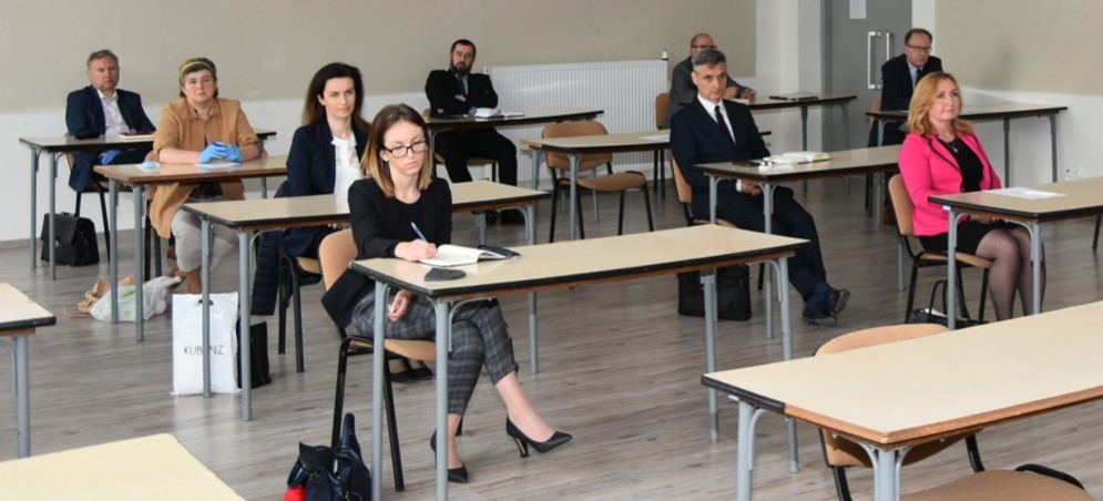 Narada burmistrza Brzozowa z dyrektorami szkół, przedszkoli i żłobka