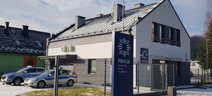 Nowa siedziba Posterunku Policji w Zagórzu (ZDJĘCIA)