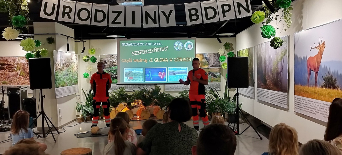 Edukacja i pomoc podczas 52 urodzin Bieszczadzkiego Parku Narodowego