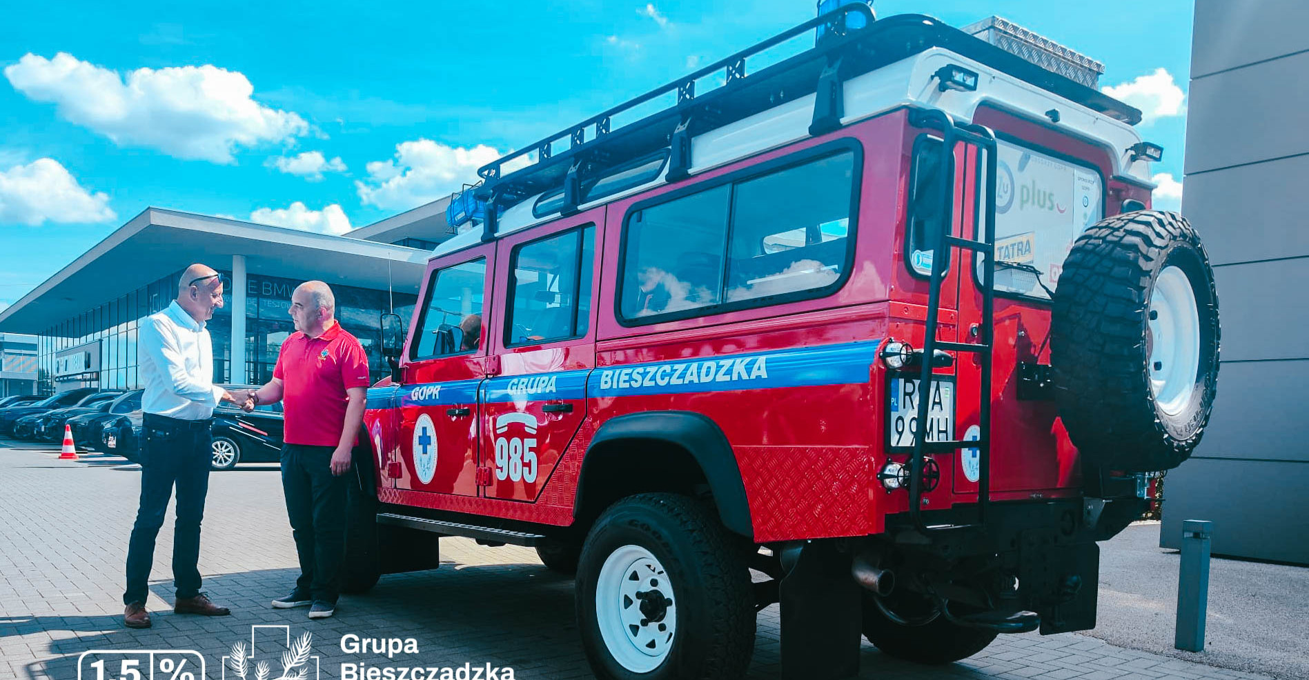 GOPR Bieszczady melduje powrót „Landa” do służby. Ratowniczy samochód znów gotowy do akcji! [VIDEO, ZDJĘCIA]