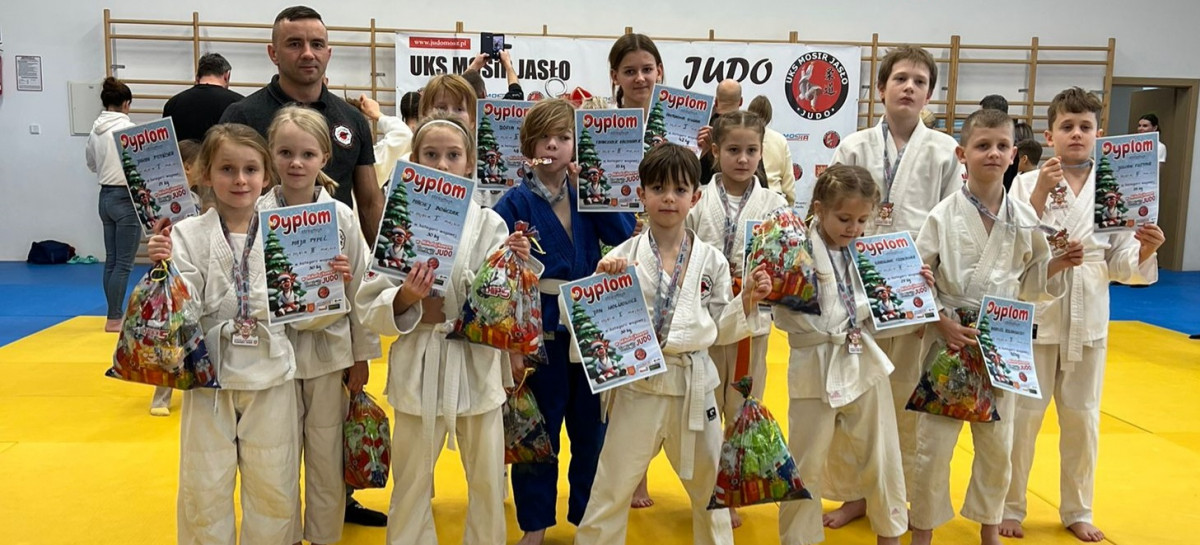 Świetne wyniki Pantery Sanok w Mikołajkowym Turnieju Judo w Jaśle [ZDJĘCIA]