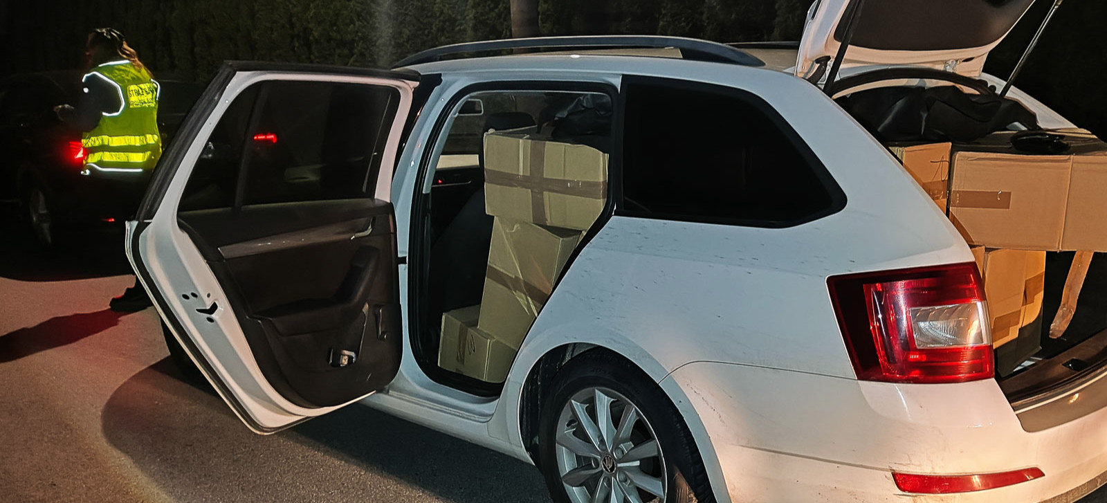 BiOSG: Przewoził 7 tys. paczek nielegalnych papierosów