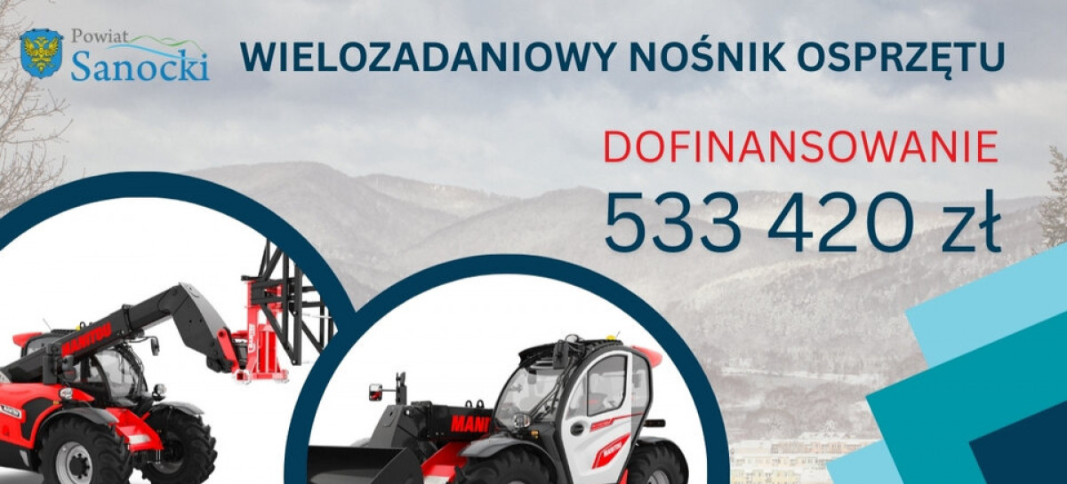 POWIAT SANOCKI: Ponad pół miliona zł na wzmocnienie ochrony ludności