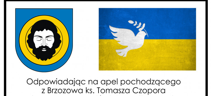 Zbiórka darów dla dotkniętych wojną mieszkańców Ukrainy