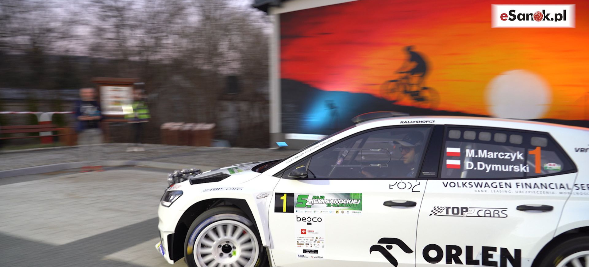 RAJD ZIEMI SANOCKIEJ: Miko Marczyk liderem! Mistrz Europy dyktuje tempo [VIDEO, ZDJĘCIA]