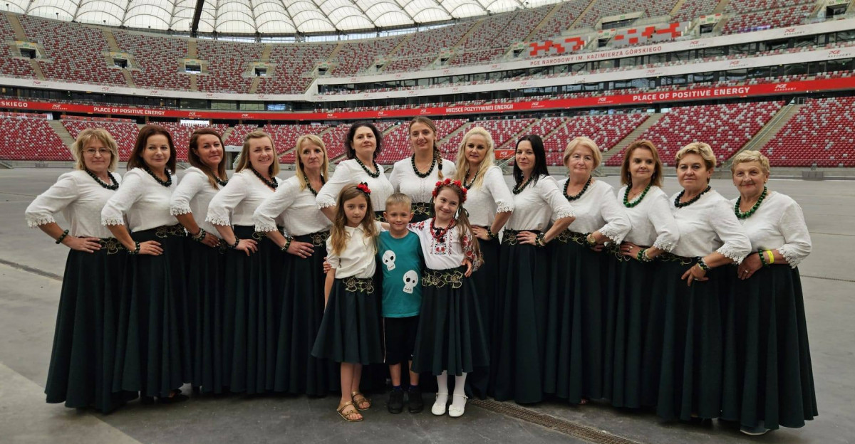 KGW Nagórzanki na Stadionie Narodowym! Reprezentowały Podkarpacie w finale Bitwy Regionów [ZDJĘCIA]