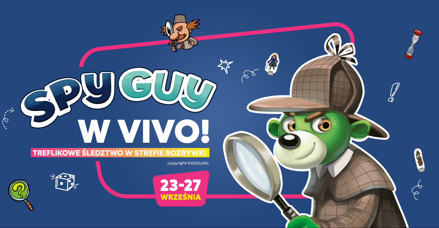 Detektywistyczna zabawa w VIVO! Krosno – rusza akcja „Spy Guy”