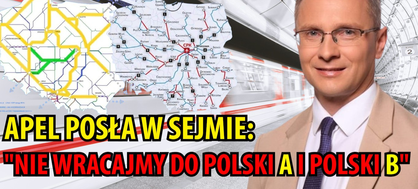 Podkarpacie pominięte w nowej wersji CPK. „Powrót do Polski A i B” (VIDEO)