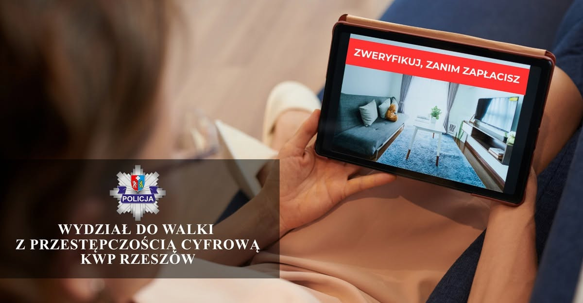 Uwaga na fałszywe noclegi. Policja ostrzega przed wakacyjnymi oszustami