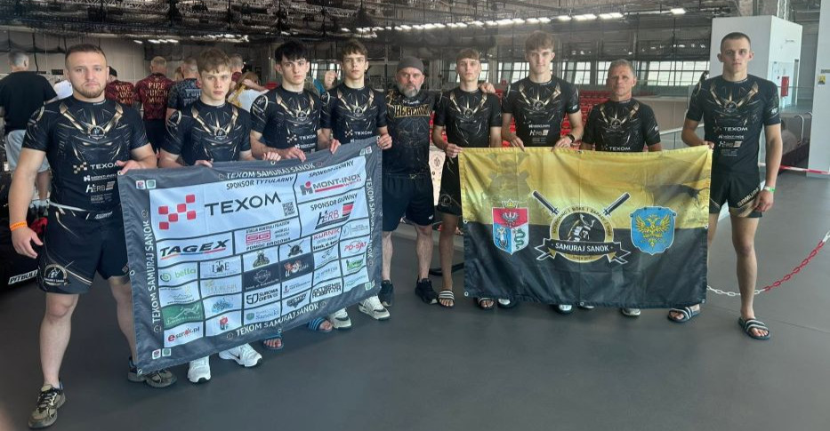 Texom Samuraj Sanok z medalem Mistrzostw Polski MMA! Łukasz Horodejczuk na podium w Puławach