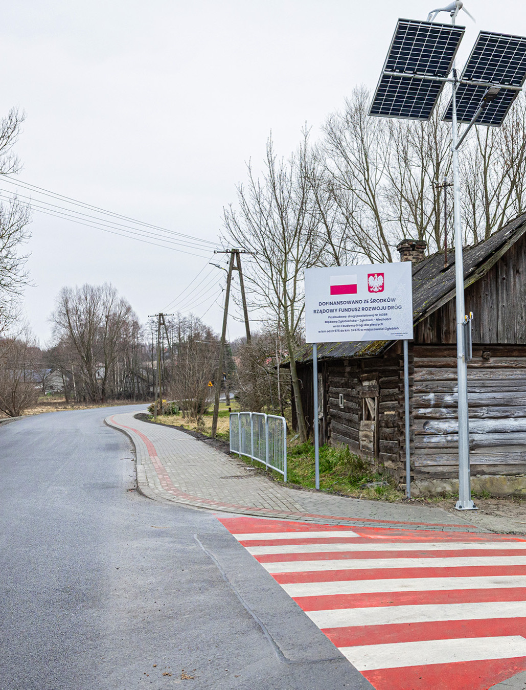 Powiat Rzeszowski zakończył przebudowę drogi powiatowej w miejscowości Zgłobień [ZDJĘCIA]