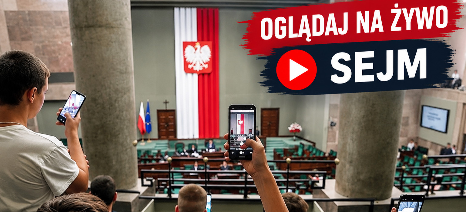 WARSZAWA. Posiedzenie Sejmu RP. OGLĄDAJ NA ŻYWO