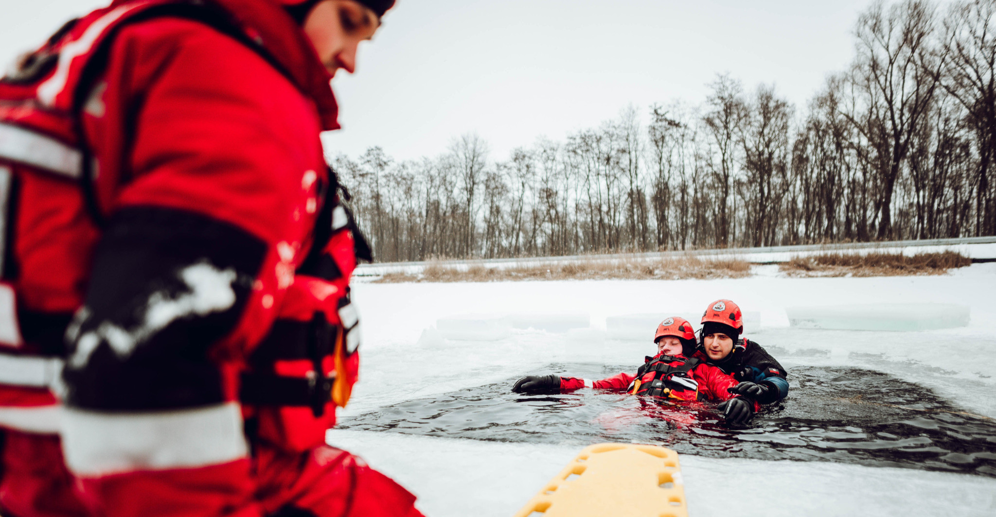 PODKARPACIE: Wspólny sprawdzian służb w ekstremalnych warunkach [ZDJĘCIA]