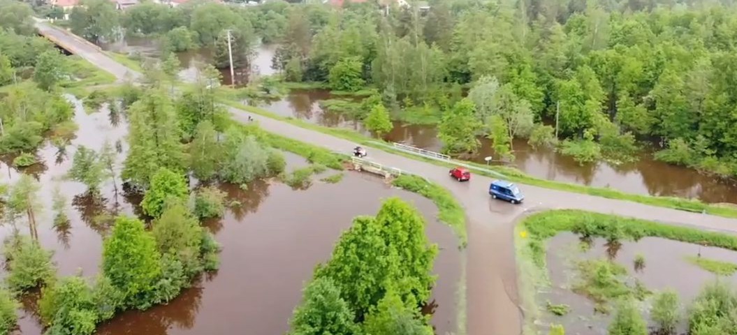 Podkarpacie walczy z powodzią. Utrudnienia na drogach (VIDEO, FOTO)