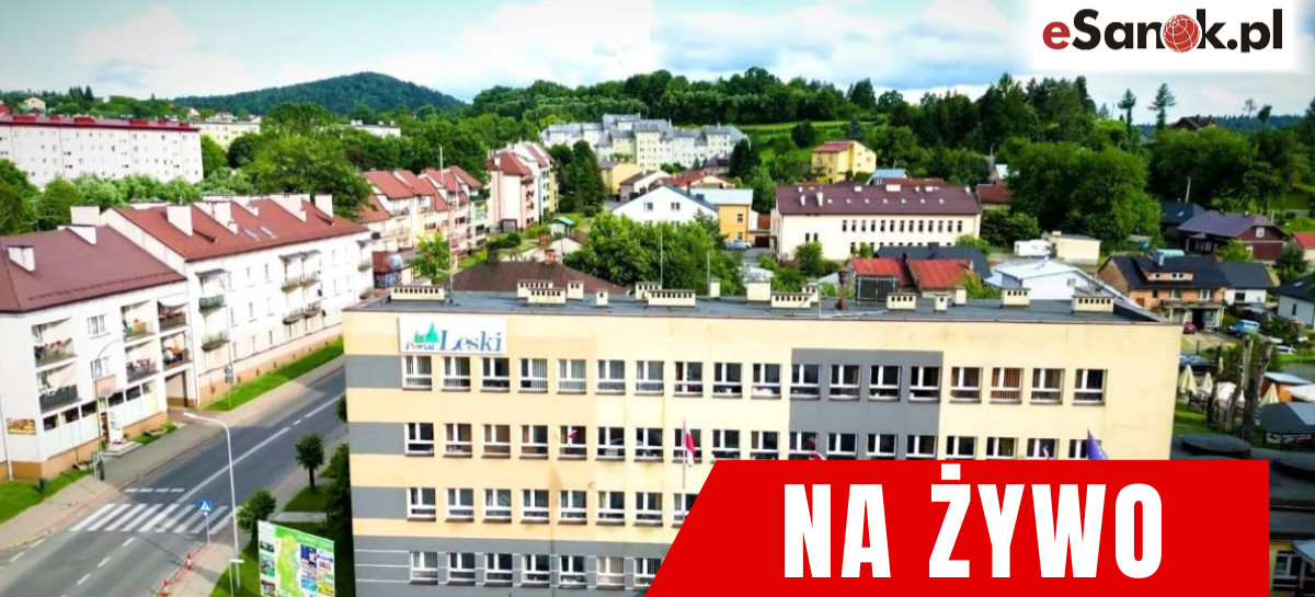 Sesja Rady Powiatu Leskiego. W programie budżet szpitala. OGLĄDAJ NA ŻYWO