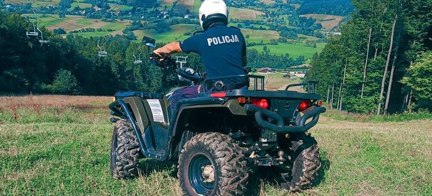 Wypadek na quadzie w Wojtkowej. Ranny pasażer trafił do szpitala