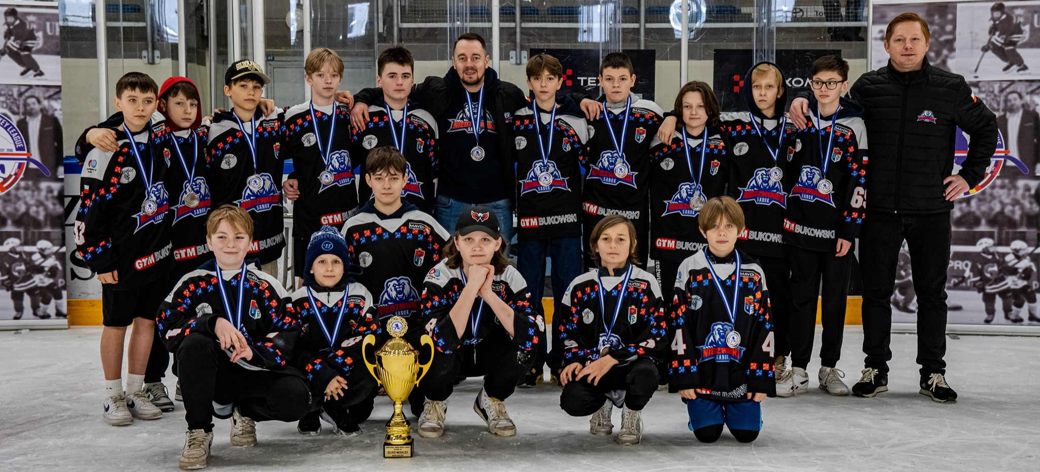Sanockie „Niedźwiadki” Wicemistrzem Carpathian Junior Hockey League U13!