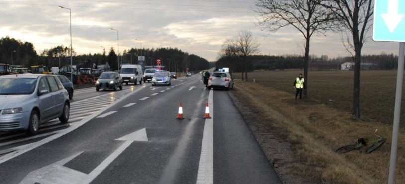 Wypadek na drodze relacji Rzeszów-Kolbuszowa! Jedna osoba ranna (FOTO)