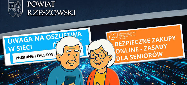Seniorze, bądź bezpieczny w sieci!