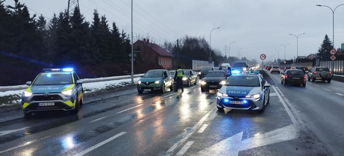 Tysiące skontrolowanych, jeden zatrzymany. Bilans akcji „Trzeźwy poranek” w Rzeszowie