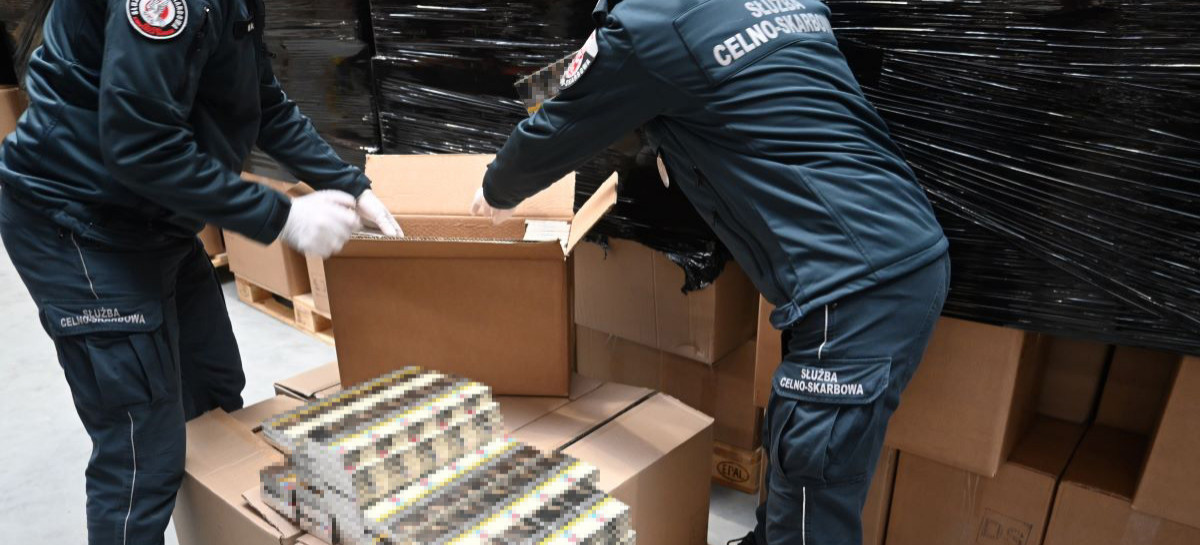 Podkarpacka KAS przechwyciła ponad 7 milionów sztuk nielegalnych papierosów [VIDEO, ZDJĘCIA]