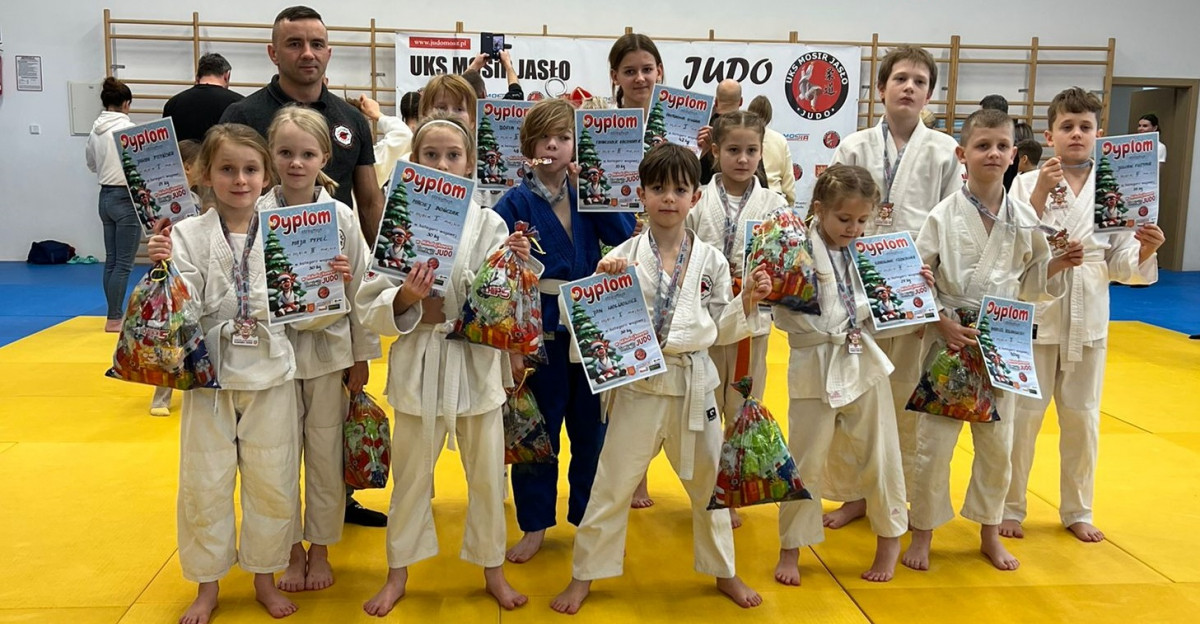 Świetne wyniki Pantery Sanok w Mikołajkowym Turnieju Judo w Jaśle [ZDJĘCIA]